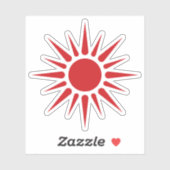 ナイジェリアのレッドサン シール (シート)