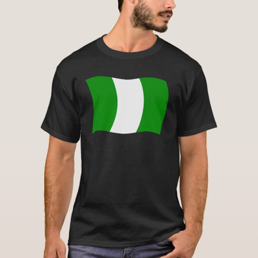 ナイジェリアの国旗Tシャツ Tシャツ (正面)