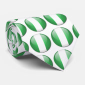 ナイジェリアの旗のタイ ネクタイ (ロール)