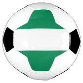 ナイジェリアの旗 サッカーボール (回転)