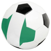 ナイジェリアの旗 サッカーボール (3/4)