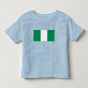 ナイジェリアの旗 トドラーTシャツ