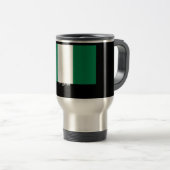 ナイジェリアの旗 トラベルマグ (正面右)