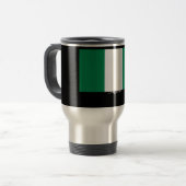 ナイジェリアの旗 トラベルマグ (正面左)