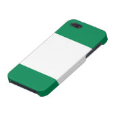 ナイジェリアの旗 iPhoneケース (下部)