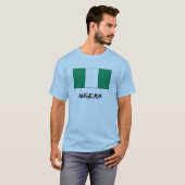 ナイジェリアの旗 Tシャツ (正面フル)