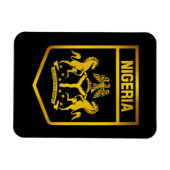 ナイジェリアの象徴 マグネット (横)