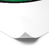 ナイジェリアカスタムシェード文字&カラーポスター ポスター (角)