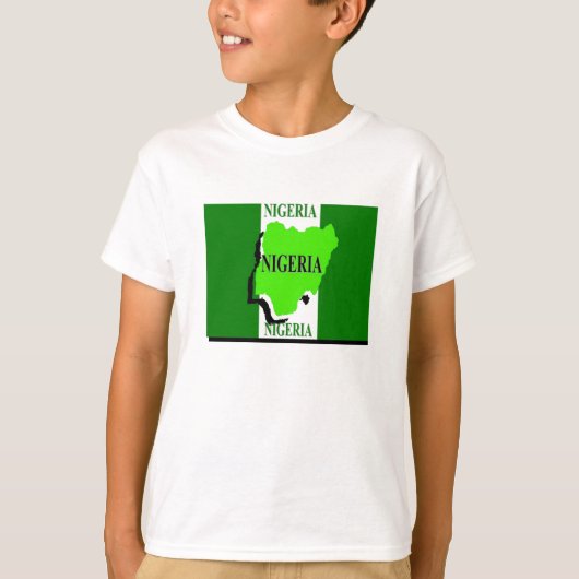 ナイジェリアキッズTシャツ Tシャツ (正面)