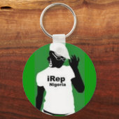 ナイジェリアキーチェーン キーホルダー (正面)