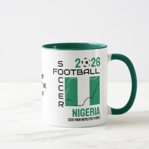 ナイジェリアサッカーカスタム2026 ANY YEAR マグカップ