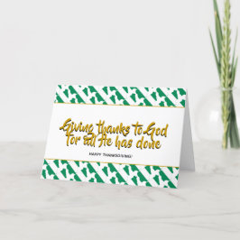 ナイジェリアスタイリッシュ与えの感謝祭感謝していの開催 シーズンカード