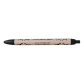 ナイジェリア人パーソナライズされたの矮性乳用ヤギが群を見せる 黒ボールペン (正面)