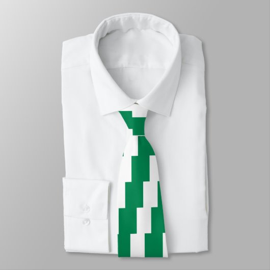 ナイジェリア国旗と提携 ネクタイ (タイ)