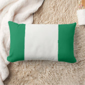 ナイジェリア国旗の枕 ランバークッション (ブランケット)