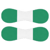 ナイジェリア国旗を掲げた愛国的なソフトボール ソフトボール (パネル)