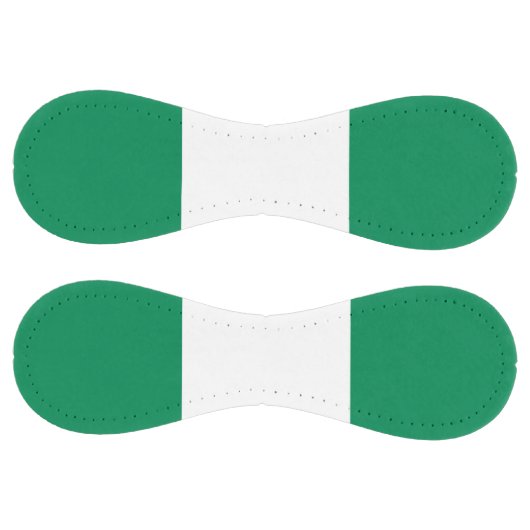 ナイジェリア国旗を掲げた愛国的なソフトボール ソフトボール (パネル)