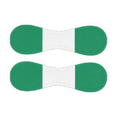 ナイジェリア国旗を掲げた愛国的野球 野球ボール (パネル)