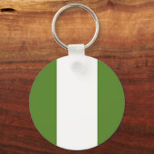 ナイジェリア国旗 キーホルダー (正面)