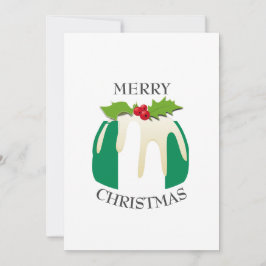 ナイジェリア国旗 |クリスマスプリン |フェスティバル シーズンカード