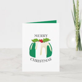 ナイジェリア国旗 |クリスマスプリン |フェスティバル シーズンカード