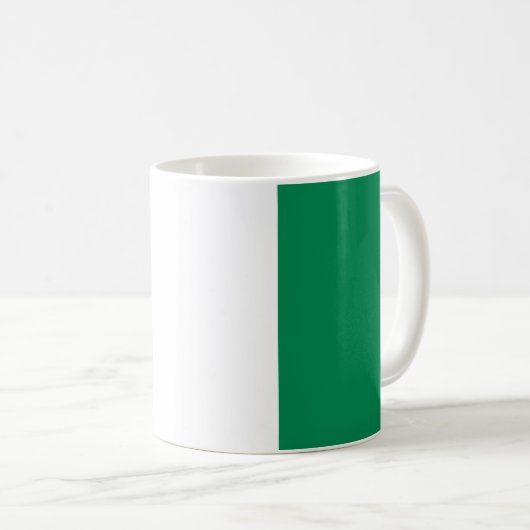ナイジェリア国旗 コーヒーマグカップ (正面右)