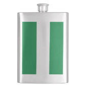 ナイジェリア国旗 フラスク (正面)