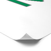 ナイジェリア国旗 ポスター (角)