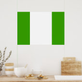 ナイジェリア国旗 ポスター (キッチン)