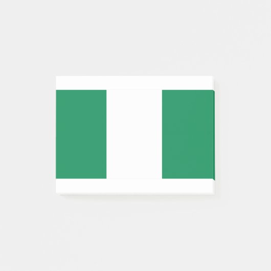 ナイジェリア国旗 ポストイット (正面)