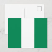 ナイジェリア国旗 ポストカード (正面/裏面)