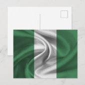 ナイジェリア国旗 ポストカード (正面/裏面)
