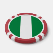 ナイジェリア国旗 ポーカーチップ (シングル)