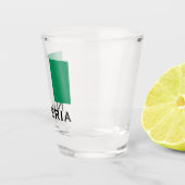 ナイジェリア国旗（西アフリカ） ショットグラス (右)