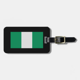 ナイジェリア国旗（西アフリカ） ラゲッジタグ