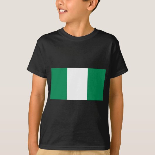 ナイジェリア国旗 Tシャツ (正面)
