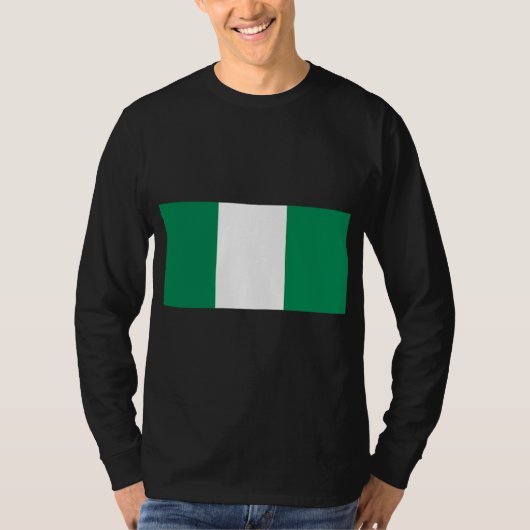 ナイジェリア国旗 Tシャツ (正面)