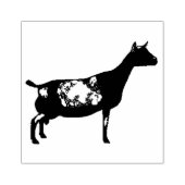 ナイジェリア矮性乳製品ヤギ ラバースタンプ (インプリント)