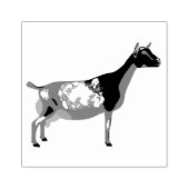 ナイジェリア矮性乳製品ヤギ ラバースタンプ (インプリント)