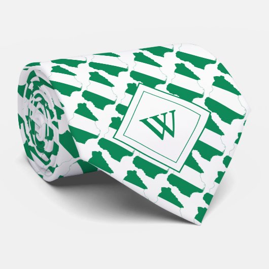 ナイジェリア聖なる書物、 経典モノグラム ネクタイ (ロール)