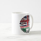 ナイジェリア英統一された国イギリスの木 コーヒーマグカップ (正面右)