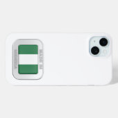 ナイジェリア製 Case-Mate iPhoneケース (裏面 (横))