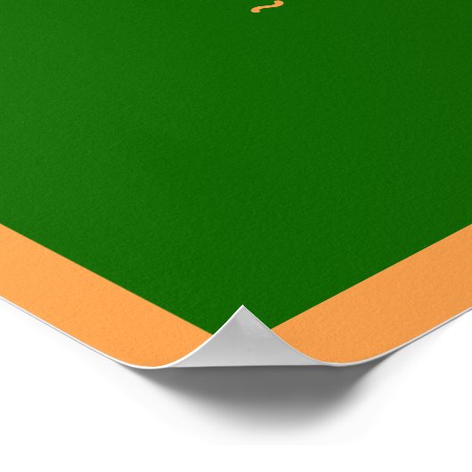 ナイジェリア諺 ポスター (角)