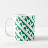 ナイジェリア賛美エペシア聖なる書物、 経典クリスチャン コーヒーマグカップ (左)