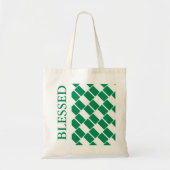 ナイジェリア賛美国旗 トートバッグ (正面)