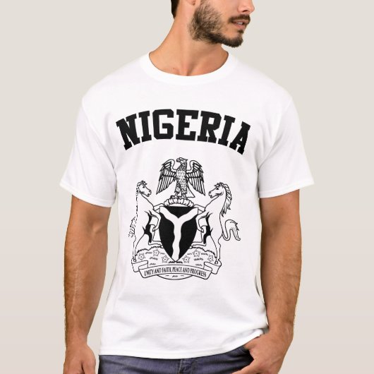 ナイジェリア軍服 Tシャツ (正面)