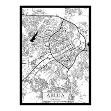 ナイジェリア アブジャ 地図