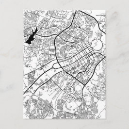 ナイジェリア アブジャ 地図 ポストカード