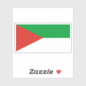 ナイジェリア，オヨ州国旗 シール (シート)