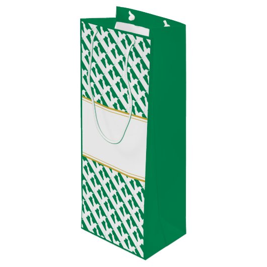 ナイジェリア・クリスチャン、特に君のためカスタムの ワインギフトバッグ (裏面アングル)